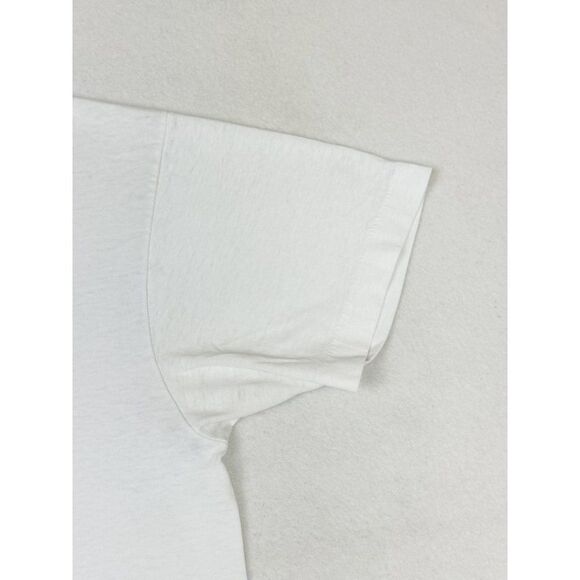 Vintage Kentucky Give Blood Center T-Shirt Large White Fun Run Single Stitch - Picture 6 of 11